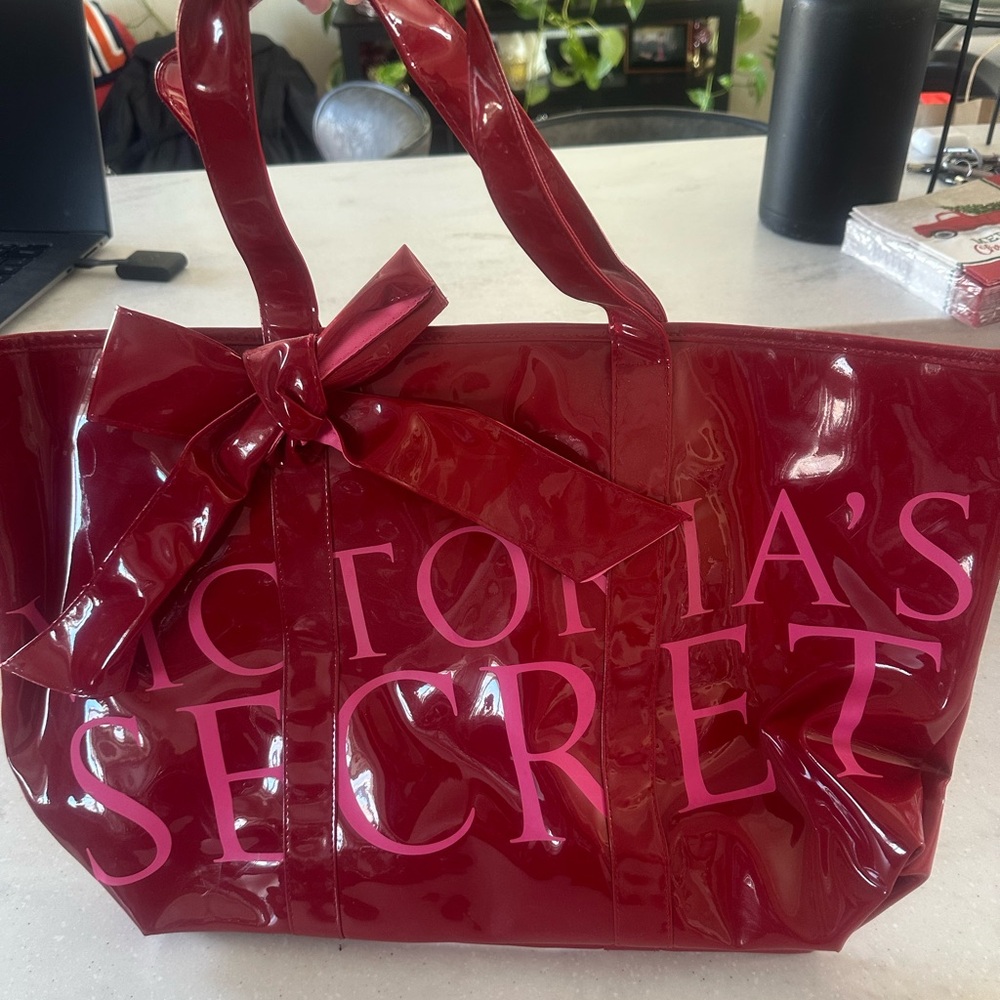Victoria's Secret Red Tote Bag